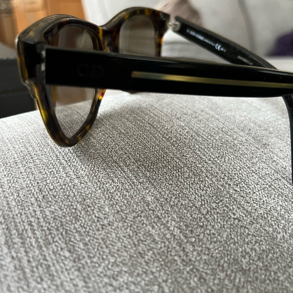 Christian Dior Mens Sunglasses.  Black tie model 196S L1LHA in Tortoise shell - Picture 3 of 9